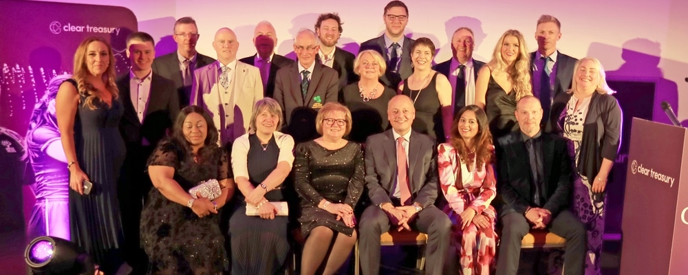 cricket ireland staff at Awards